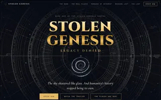 Stolen Genesis: the live launch site, delivered in under two weeks